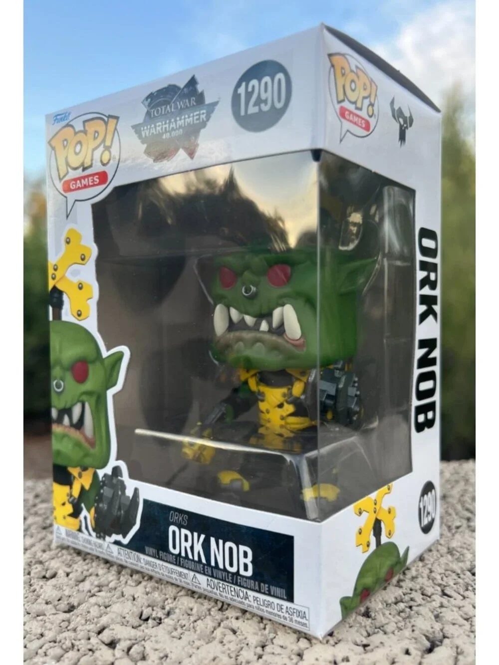 Funko Pop Games - Warhammer Total War - Ork Nob (#1290, NEW)